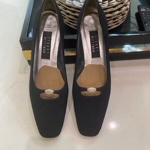 Stuart Weitzman Black Flats